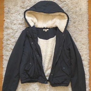 PACSUN Sherpa Lined PUFFER Jacket